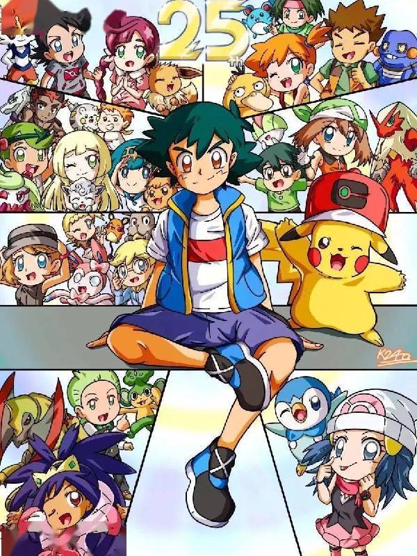 宝可梦小智夺冠的六只精灵